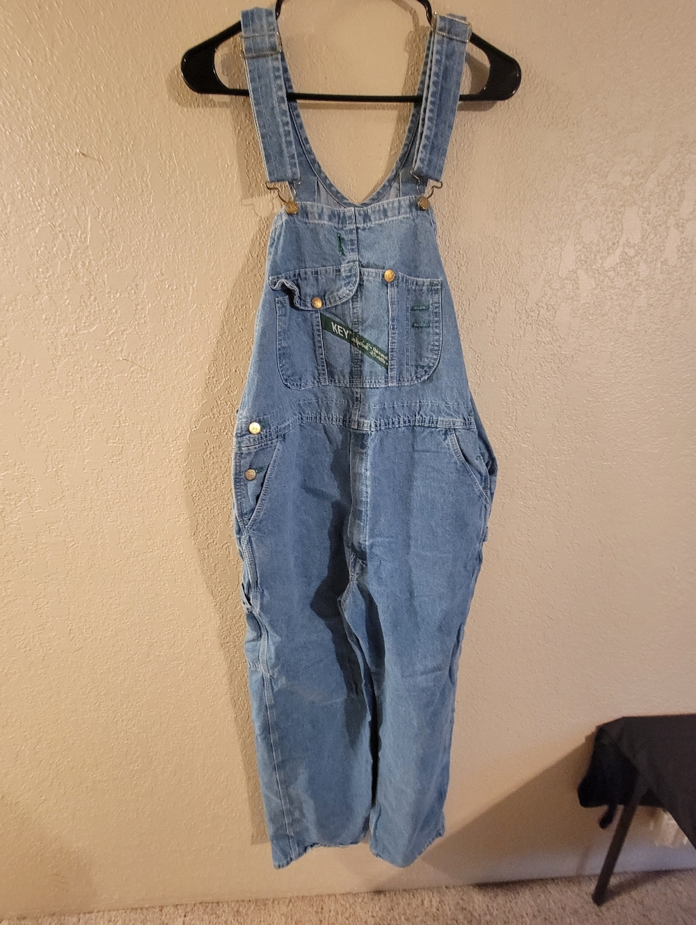 Classic Blue Denim Overalls
